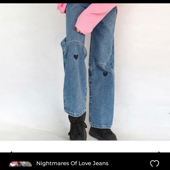 Empty soda “Nightmares of Love” jeans. Size 6 - Picture 2 of 11